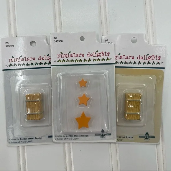 Miniature Delights Nativity Set Christmas Crafting - Picture 4 of 7